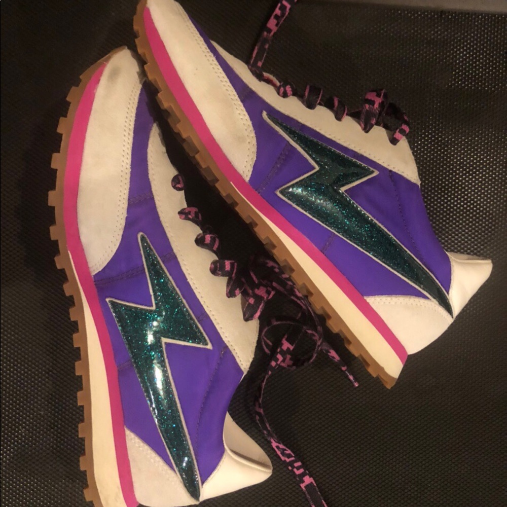 Authentic Marc Jacobs lightning bolt sneakers